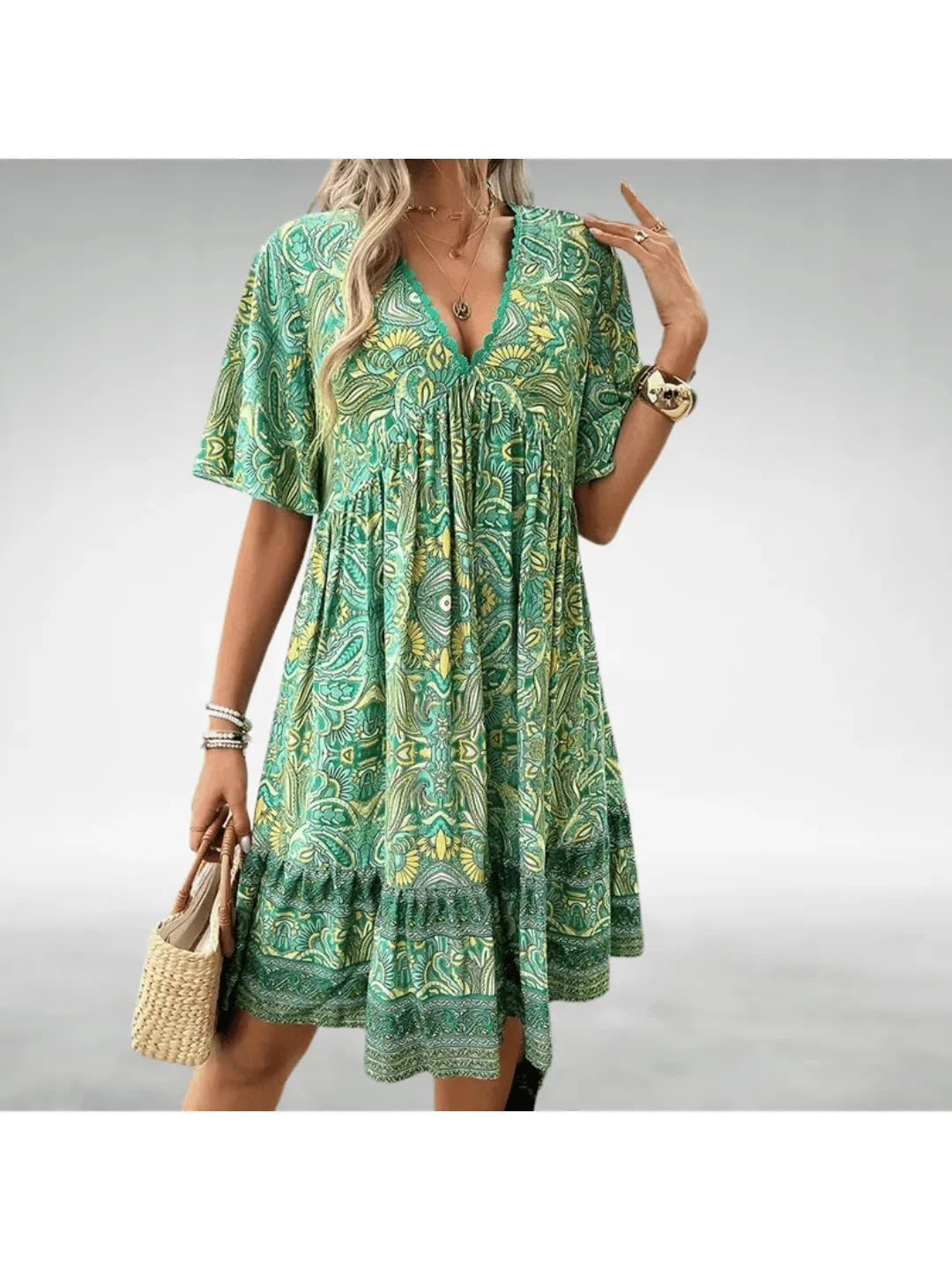 Marielle™ - Boho Swing Dress Marielle™ - Boho Swing Dress