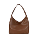 Black Lumina Wear Maya shoulder handbag with spacious design and chic vegan leather, stylish for everyday use.