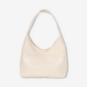 Black Lumina Wear Maya shoulder handbag with spacious design and chic vegan leather, ideal for stylish everyday use