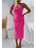 Blue Lumina Wear Milly elegant strapless dress with fitted bodice and flowing skirt, perfect for formal occasions.