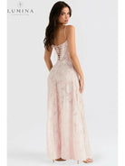 White Mireille Romantic Summer Dress by Lumina Vancouver, perfect for holiday vibes, seen on size 8-10 model.