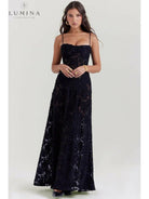 White Mireille Romantic Summer Dress by Lumina Vancouver, perfect for holiday vibes and warm-weather outings.