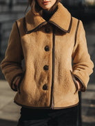 Mooyius | Faux Shearling Button-Up Jacket - Lumina Vancouver - Lumina Vancouver
