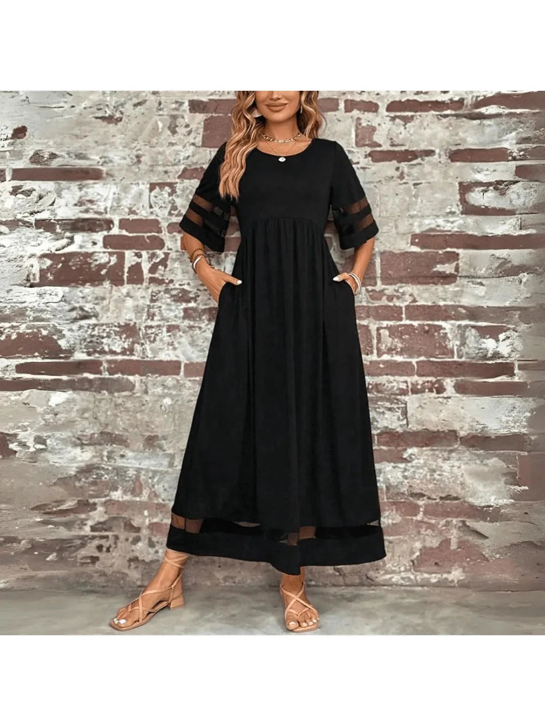 Nadia - Tummy Coverage Dress | Elegant & Flattering Fit | Lumina Wear Nadia - Tummy Coverage Dress | Elegant & Flattering Fit | Lumina Wear