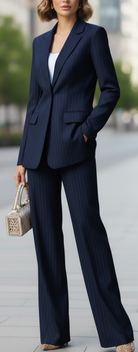 Isabelle | Double-Breasted Suit Set - Lumina Vancouver - Lumina Vancouver