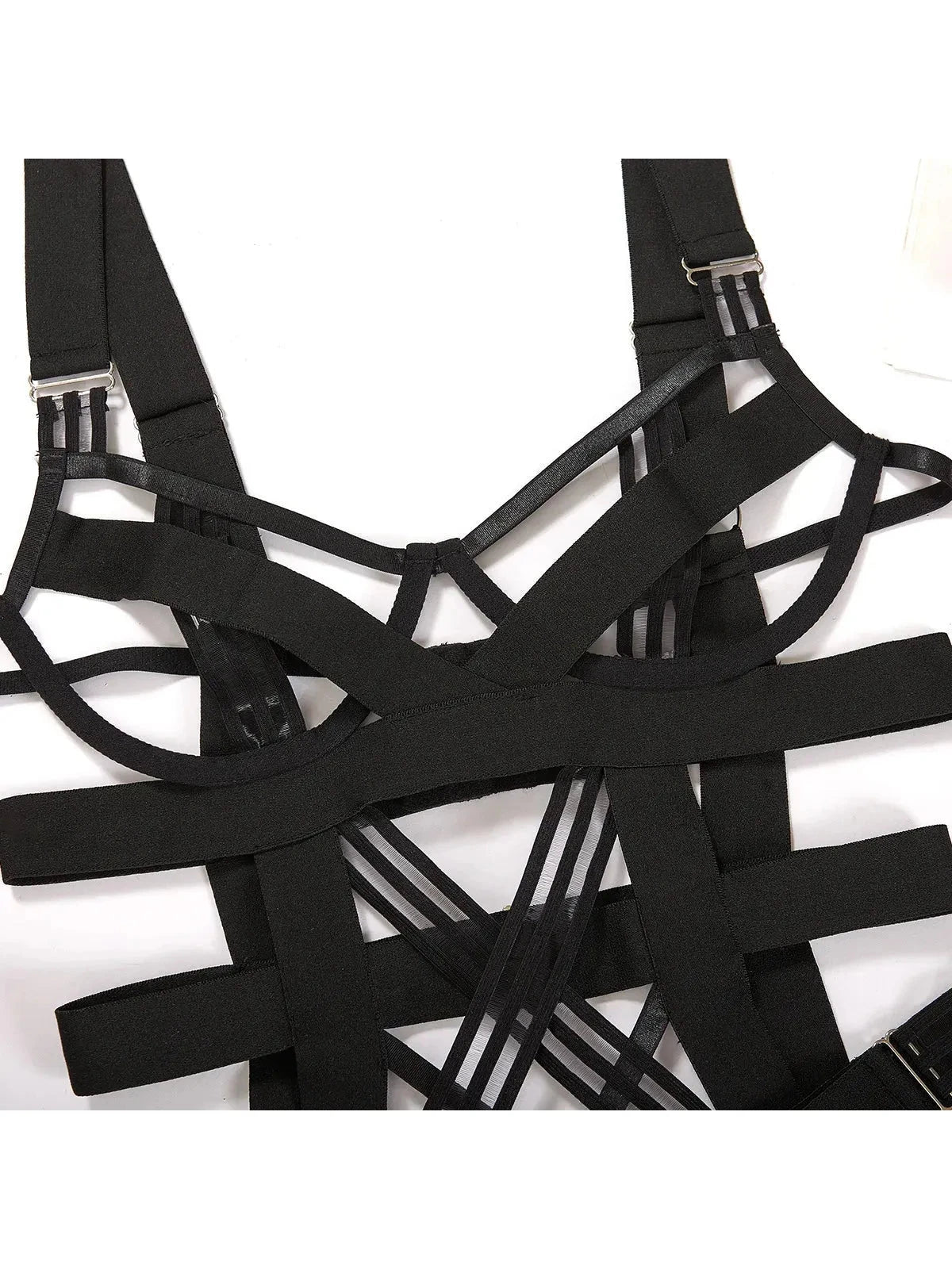 Noelle S bodysuit by Lumina Vancouver featuring a fitted design in black fabric with long sleeves and scoop neckline.