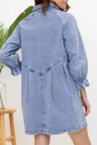 Nova | Denim Button Down Shirt Dress - Lumina - Lumina Vancouver