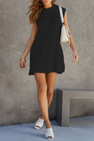 Nova | Knitted Sweater Dress Sleeveless - Lumina - Lumina Vancouver