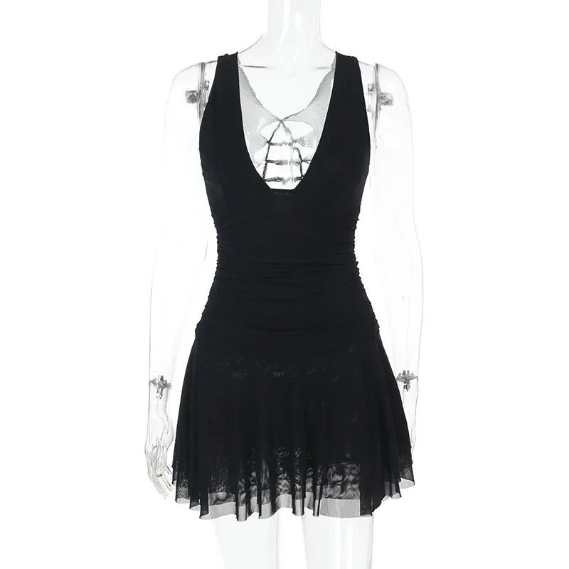 Nova | Sleeveless A-Line Mini Dress - Lumina - Lumina Vancouver