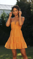 Nova | Sundress Halter Neck Tiered Skirt - Lumina - Lumina Vancouver