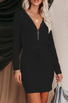 Nova Zip Up Hoodie Dress | Hoodie Dress - Lumina Vancouver - Lumina Vancouver