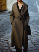 Olivia | Belted Wrap Coat - Lumina Vancouver - Lumina Vancouver