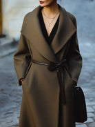 Olivia | Belted Wrap Coat - Lumina Vancouver - Lumina Vancouver