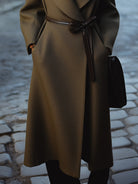Olivia | Belted Wrap Coat - Lumina Vancouver - Lumina Vancouver