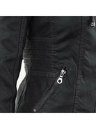 Olivia™ | Waterproof Women's Leather Jacket with Hood