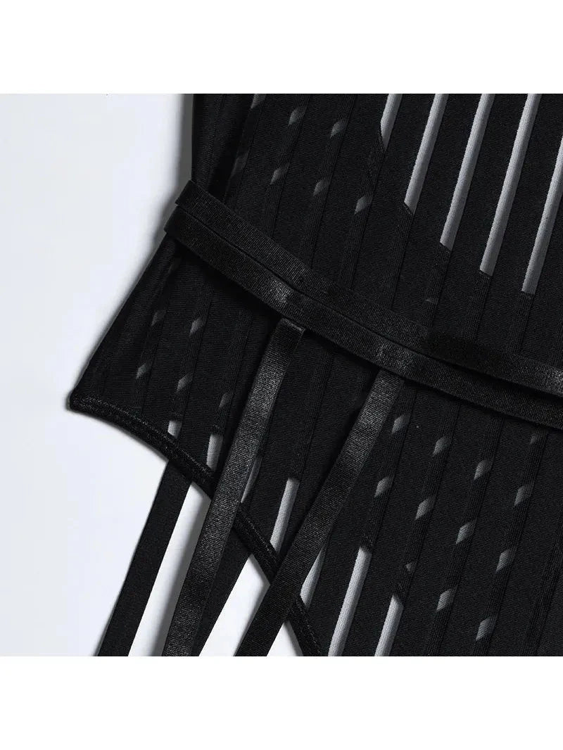 Lumina Wear Paris' Bodysuit in size S, sleek black bodysuit with fitted design and smooth fabric, ideal for stylish outfits.