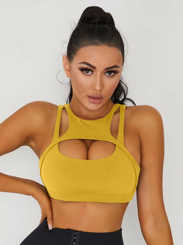Black Lumina Vancouver Peatacle sports bras with supportive design for activewear and workout comfort.