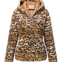 Black Lumina Wear Poppy plush teddy jacket with zip closure, cozy women's outerwear, shown in size XS.