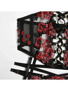 Scarlett Nights 3-piece lingerie set by Lumina Vancouver featuring lace and satin details on a feminine, stylish design.