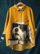 Lumina Vancouver Rover Canine Art Tee featuring a stylish dog design on a comfortable T-shirt.