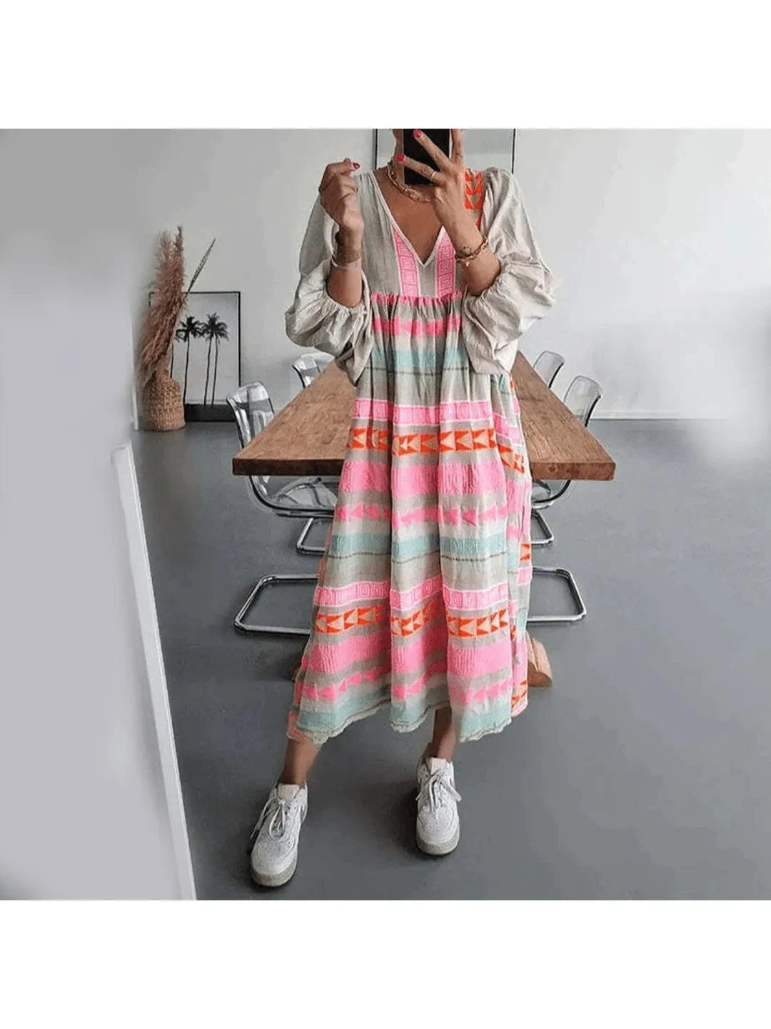 Sabrina - Comfortable Boho Dress