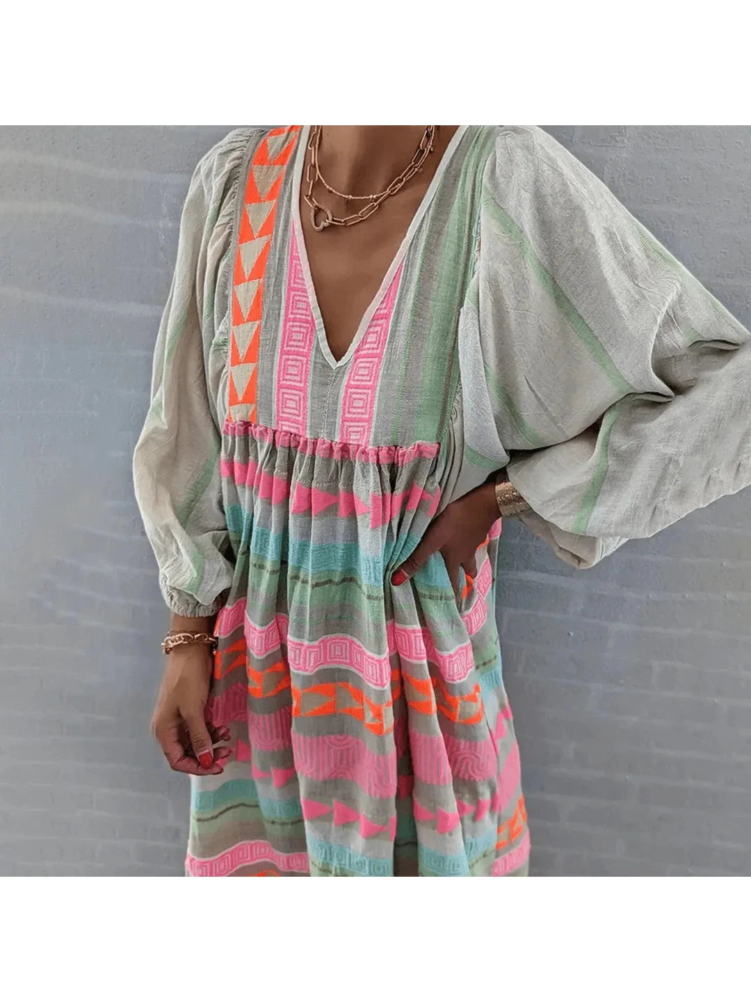 Sabrina - Comfortable Boho Dress | Lumina Wear Sabrina - Comfortable Boho Dress | Lumina Wear