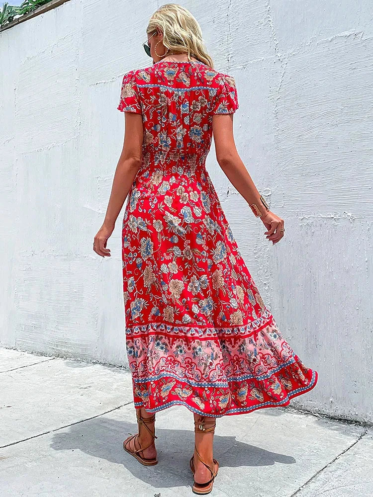 Seraphina Bloomfield green midi dress by Lumina Vancouver, featuring a stylish and elegant design for mini dress occasions.