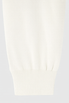 White Lumina Wear Serena casual chic lounge set with modern zipper details, comfortable loungewear for relaxed styles.