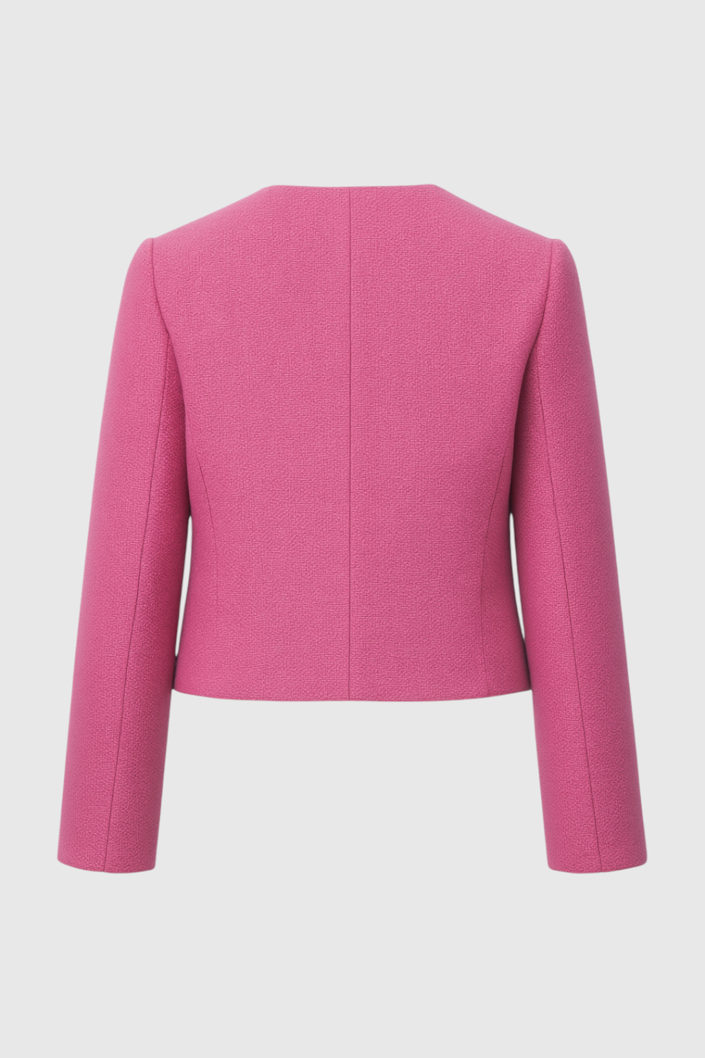 Lumina Wear Serena pink-red short women's jacket with versatile style, featuring a chic design and lightweight fabric.