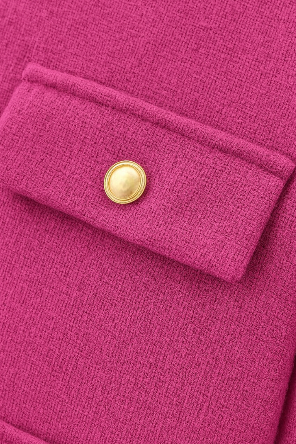 Pink-red short women's jacket by Lumina Wear featuring chic style and versatile design, perfect for casual and semi-formal wear.