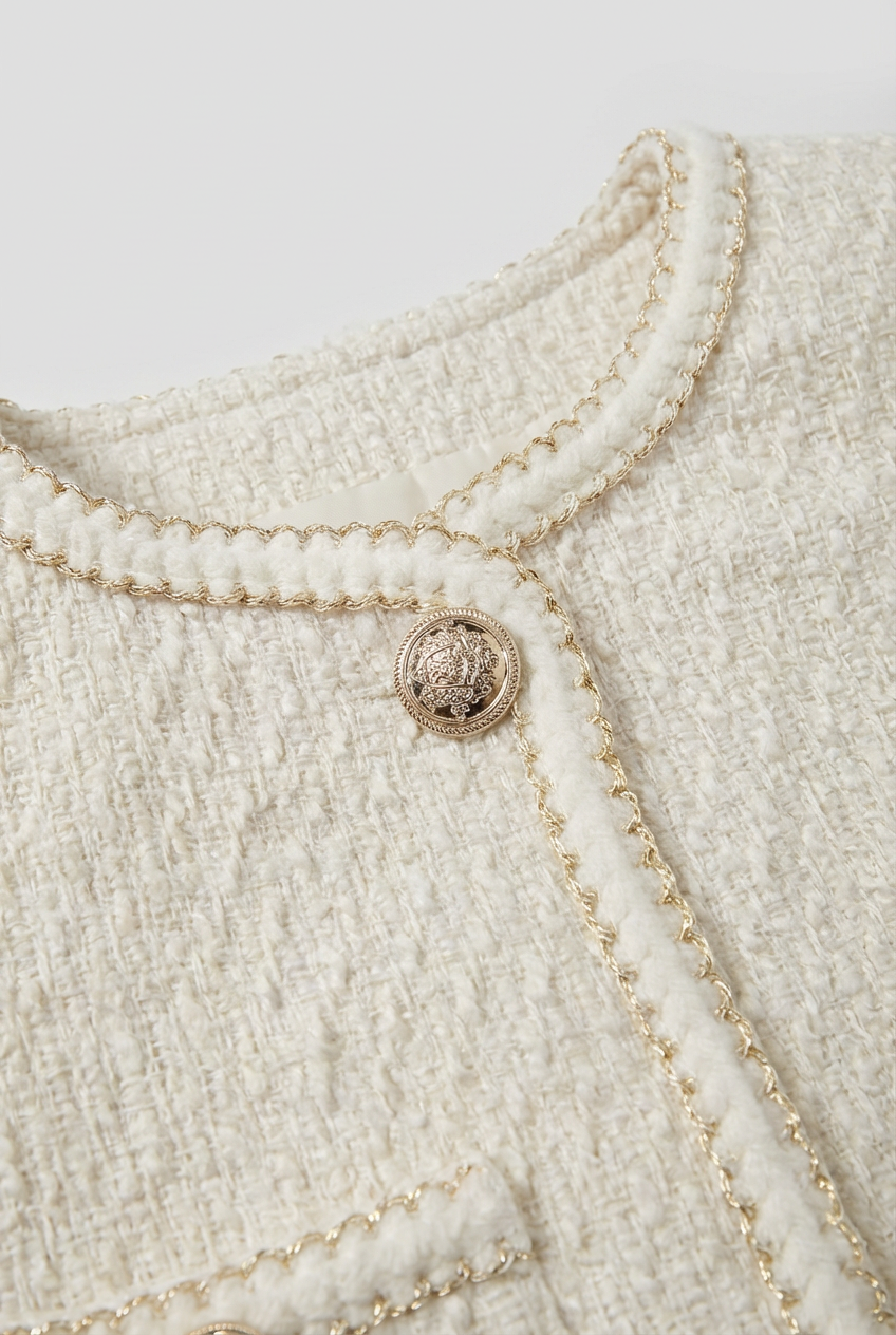 White Serena cozy cardigan sweater with relaxed fit from Lumina Wear, soft knit, long sleeves, and open front design.