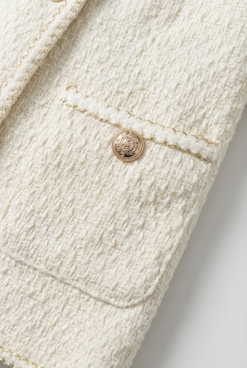 Lumina Wear Serena cozy white cardigan sweater with relaxed fit, featuring soft knit fabric and casual style.