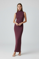 Lumina Wear Serena elegant knit skirt and top set featuring a flattering silhouette, perfect for stylish two-piece dress outfits.