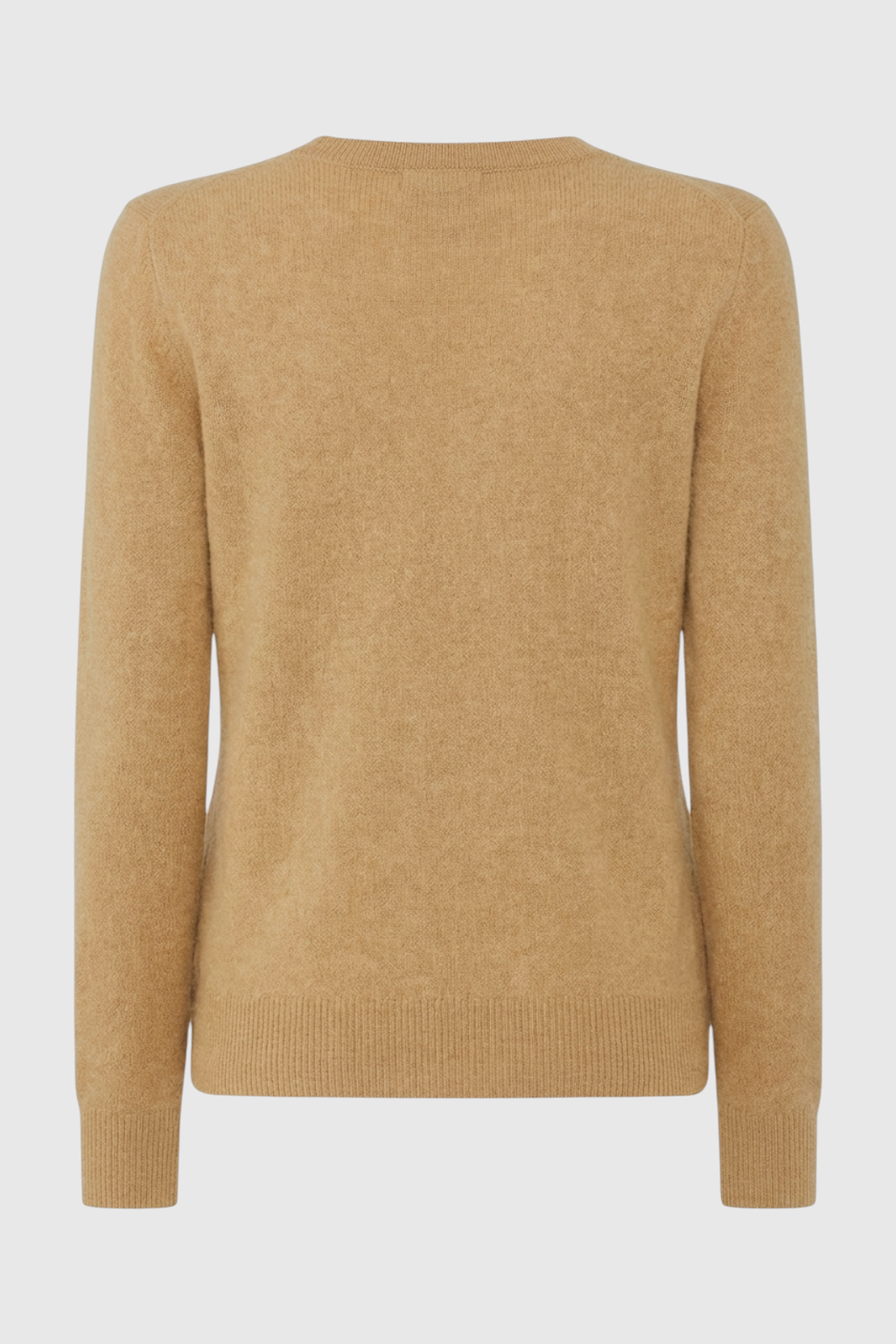 Sophia brown V-neck sweater by Lumina Wear featuring a cozy fit and flattering silhouette, perfect for casual wear.