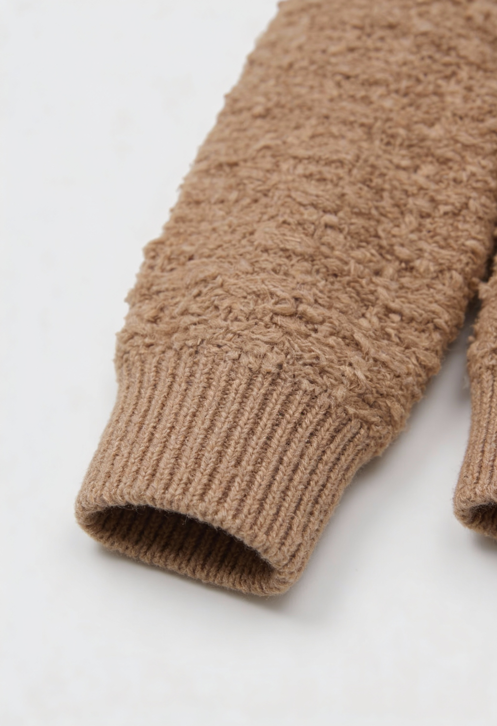 Sophia Lumina women's khaki knit cardigan with open front, cozy and lightweight for casual wear.