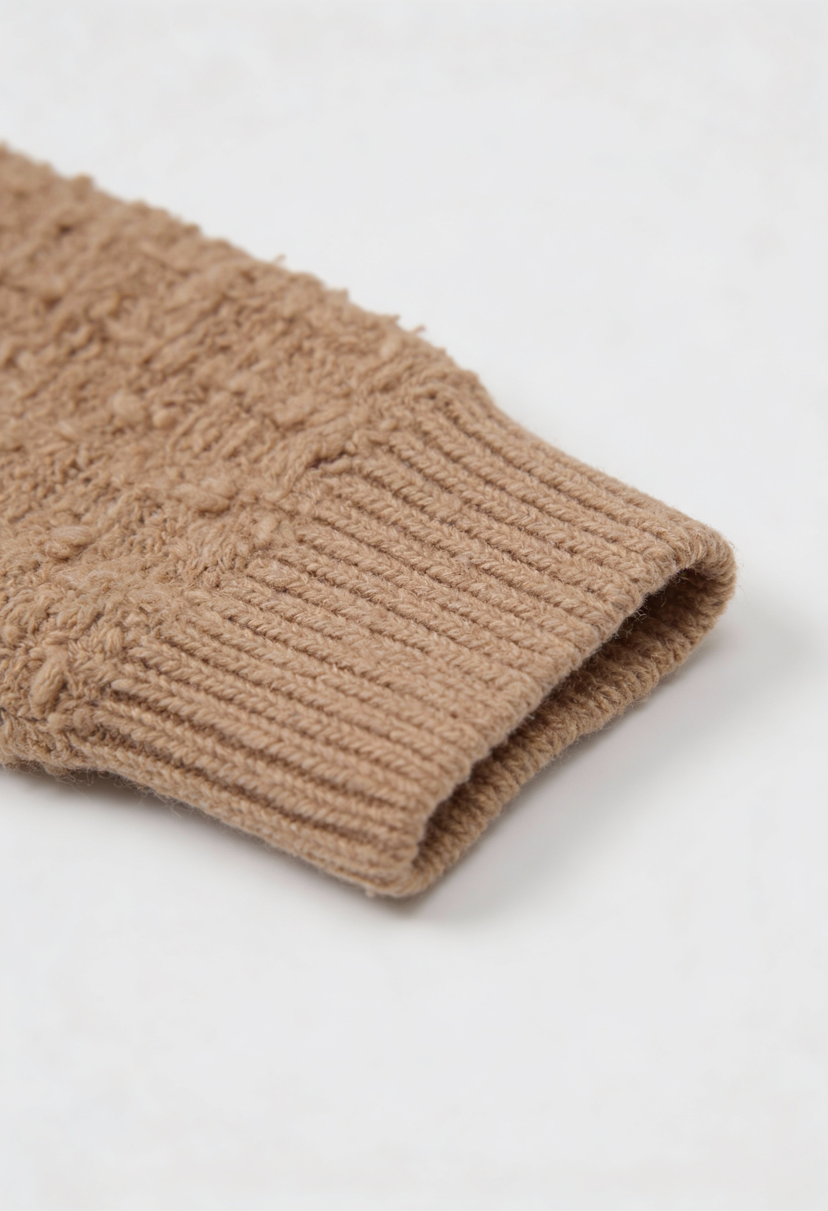 Sophia women's khaki knit cardigan with open front by Lumina Wear, cozy and stylish for casual wear.