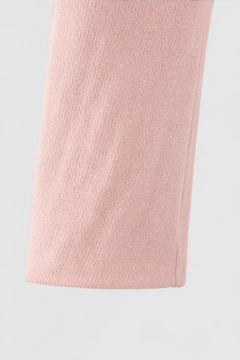 Lumina Wear Sophia pink short jacket with elegant style, versatile design, perfect for casual or dressy occasions.