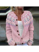 Sophie | Soft pink ladies cardigan - Lumina Vancouver