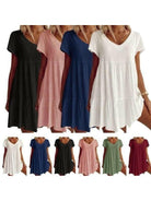 Suzy - Breezy V-Neck Dress