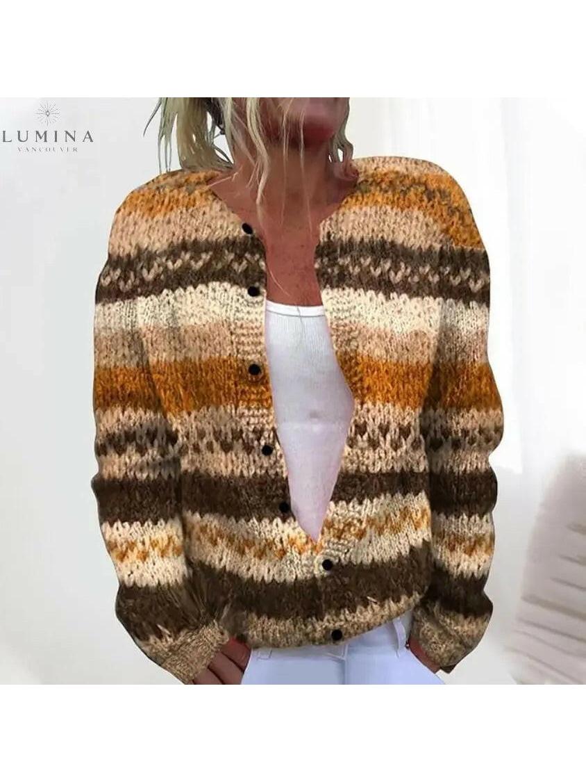 Tova | Cardigan Brown - Lumina Vancouver