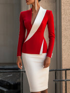 Valentina | Asymmetrical Blazer Suit - Lumina - Lumina Vancouver