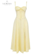 Venura Lumina Vancouver spring wedding guest dress in white with floral print, size XS, perfect for elegant occasions