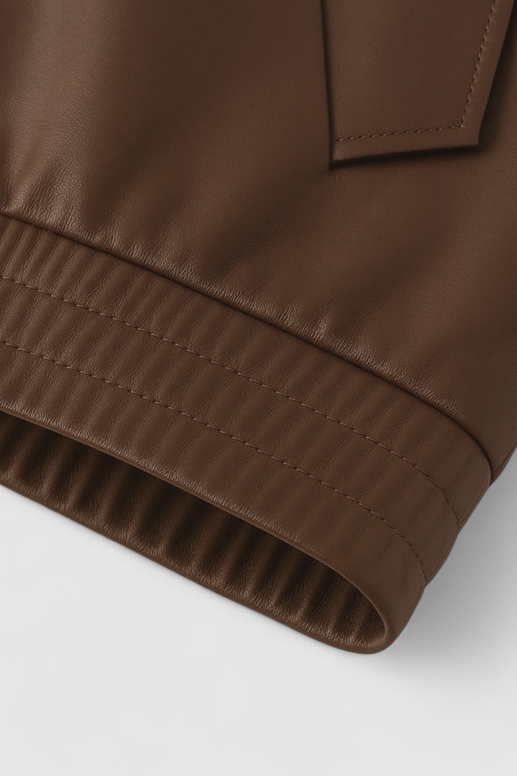 Victoria vintage style casual jacket by Lumina Wear, shown in coffee color, featuring a timeless, classic design.