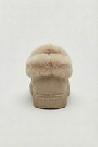Lumina Wear Victoria beige women's winter boots with sturdy sole and warm lining, perfect for cold weather.