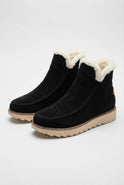 Victoria Lumina Wear black ankle boots with warm lining, stylish design, and ankle-length silhouette, size 36.