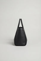 Lumina Wear Victoria black tote bag with spacious pockets, stylish handbag made from durable material.