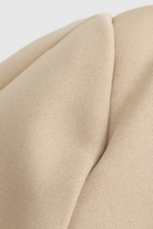 Khaki Victoria Lumina Wear cropped button jacket with flattering fit, stylish design, and tailored silhouette.