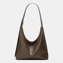 Lumina Wear Victoria commuter tote handbag in brown with ample storage and chic durable design for everyday use