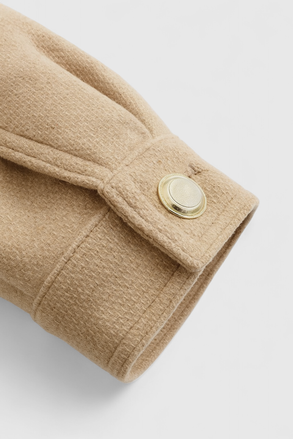 Victoria women's khaki windbreaker jacket with lapel collar by Lumina Wear, stylish and lightweight for casual wear.