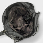 Beige Victoria structured hobo shoulder bag by Lumina Wear with dual straps and sleek design, perfect for everyday use.